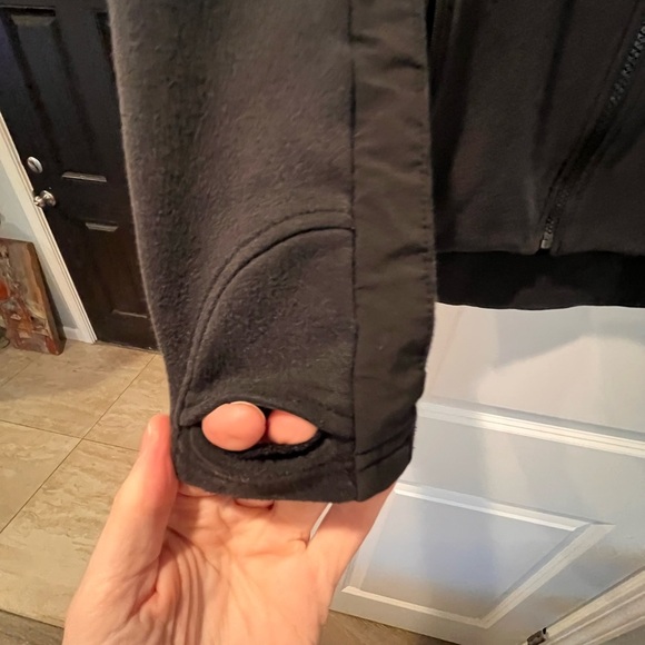Athleta Black Zip-Up Hoodie - Picture 3 of 10